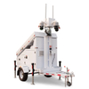 Mobile Solar security Camera Trailer Surveillance Trailer with Optional CCTV and PTZ Camera