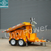 UST-1200 Long Lasting Flood Light Mobile Trailer Mounted Solar Power LED Light Towers