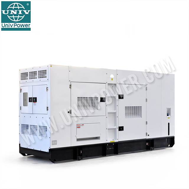 Volvo Self Running Electrical Power Generator Soundproof Diesel Genset For Industry