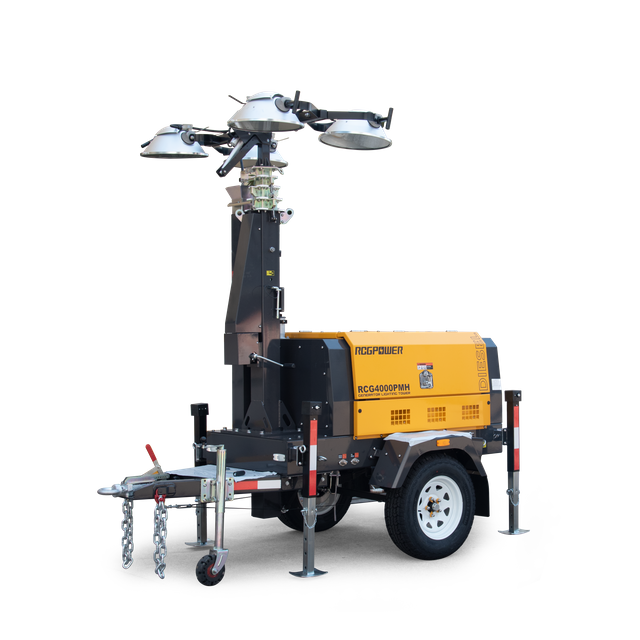 Towable lighting tower