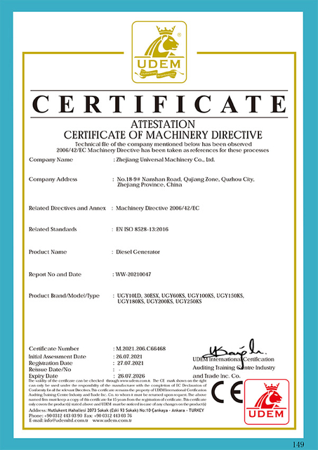 certificat